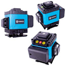 Nível Laser 12 Linhas Profissional com 2 Baterias 3000mAh - Torkez