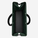 Bolsa de Lona Verde para Ferramentas e EPIs Telecom Eletricista Resistente 45x22x30cm 15kg Transporte Profissional
