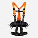Cinto Paraquedista Abdominal para Trabalho em Altura com Apoio Lombar 4 Pontos de Conexão Engate Rápido Fita Poliéster MG Cinto MULT 1891E CA 36283