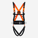 Cinto Paraquedista Abdominal para Trabalho em Altura com Apoio Lombar 6 Pontos de Conexão Espaço Confinado Fita Poliéster MG Cinto MULT 2010A CA 35519