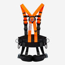 Cinto Paraquedista Abdominal para Trabalho em Altura com Apoio Lombar Almofadado 4 Pontos de Conexão Fita Poliéster 45mm MG Cinto MULT 1891 CA 35521