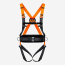 Cinto Paraquedista Abdominal para Trabalho em Altura com Apoio Lombar Almofadado 4 Pontos de Conexão Fita Poliéster 45mm MG Cinto MULT 2010 CA 35520