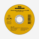 Disco de Corte para Inox 115mm 4.1/2" x 1,0mm x 22mm Eda 0BF
