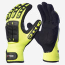 Luva de Proteção Anticorte Impacto e Calor para Ferramentas Náilon e Spandex Amarelo e Preto Danny Extreme Flex DA-43.800 CA 31901