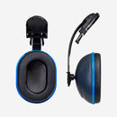 Abafador de Ruídos Tipo Concha 15 dB Azul Acoplável ao Capacete Camper C-200 Eco Soft Slim 800200E CA 43430