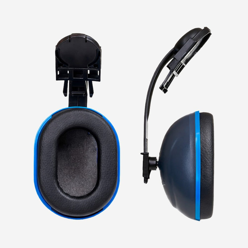 Abafador de Ruídos Tipo Concha 15 dB Azul Acoplável ao Capacete Camper C-200 Eco Soft Slim 800200E CA 43430