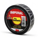 Fita Adesiva Isolante Preta 19mmx5m Espessura 0,17mm Classe A 3M Scotch 33+ HB004216360